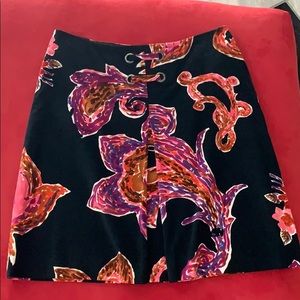 Etcetera skirt-black with paisley